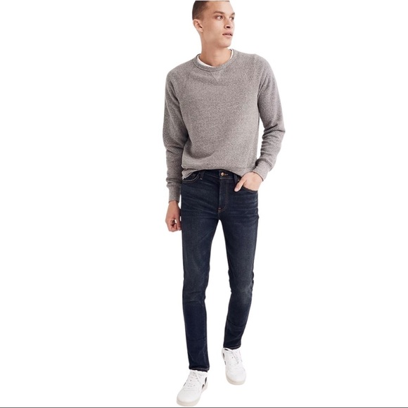 Madewell mens skinny jeans Heney wash